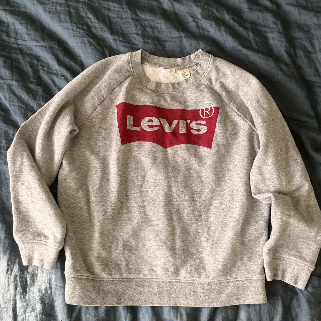 Levi's red outlet jumper womens