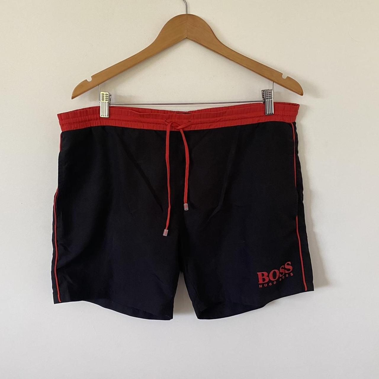 HUGO BOSS swim/sport shorts Well worn but in good... Depop