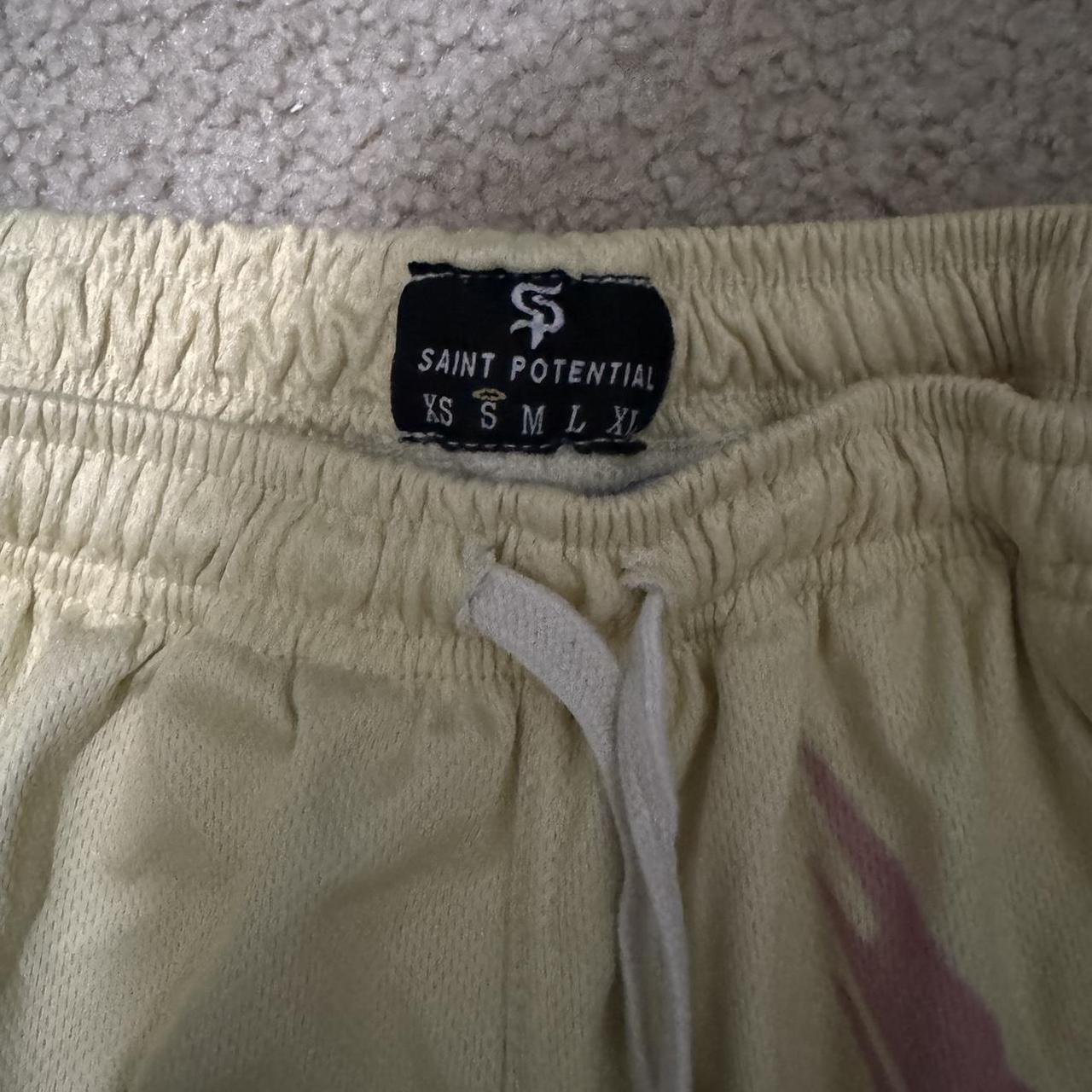 Outlets Saint Potential Cream Shorts Size Small