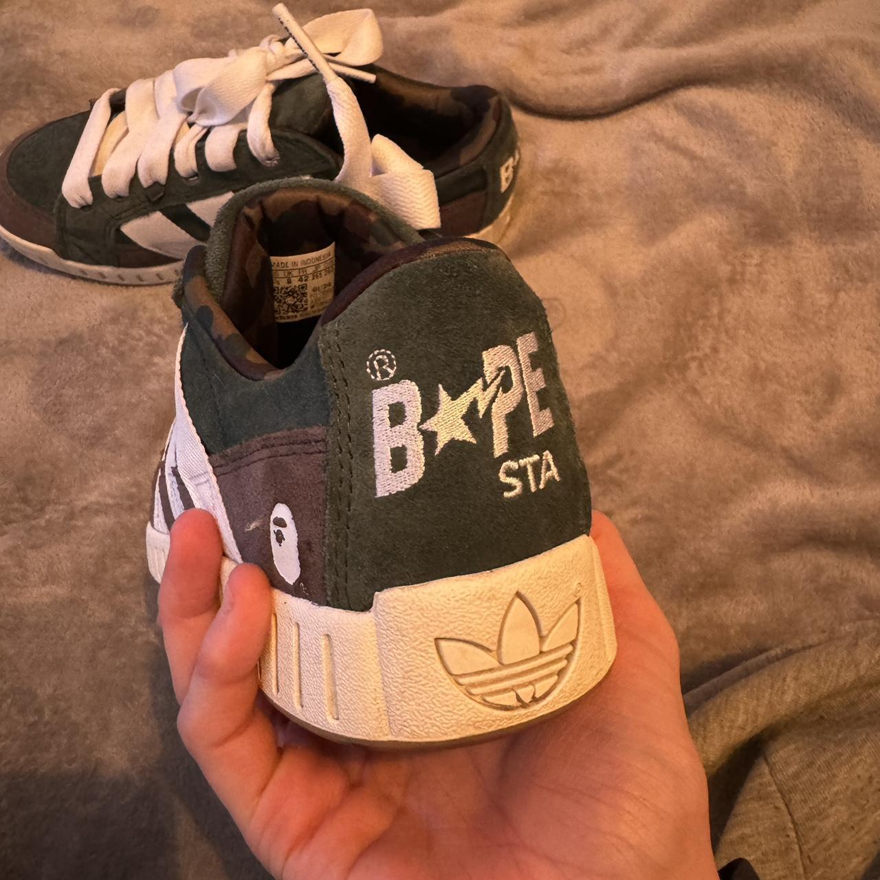 Bape x Adidas 'Lawsuit' - Size US9 Awesome collar | Depop