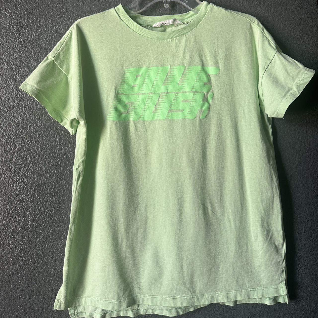Billie Eilish t shirt H&M kids size 10 Depop