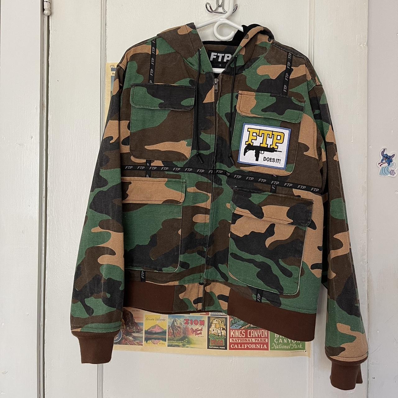 FTP Uzi Tacticle Jacket Camo Men's - FW19 - US