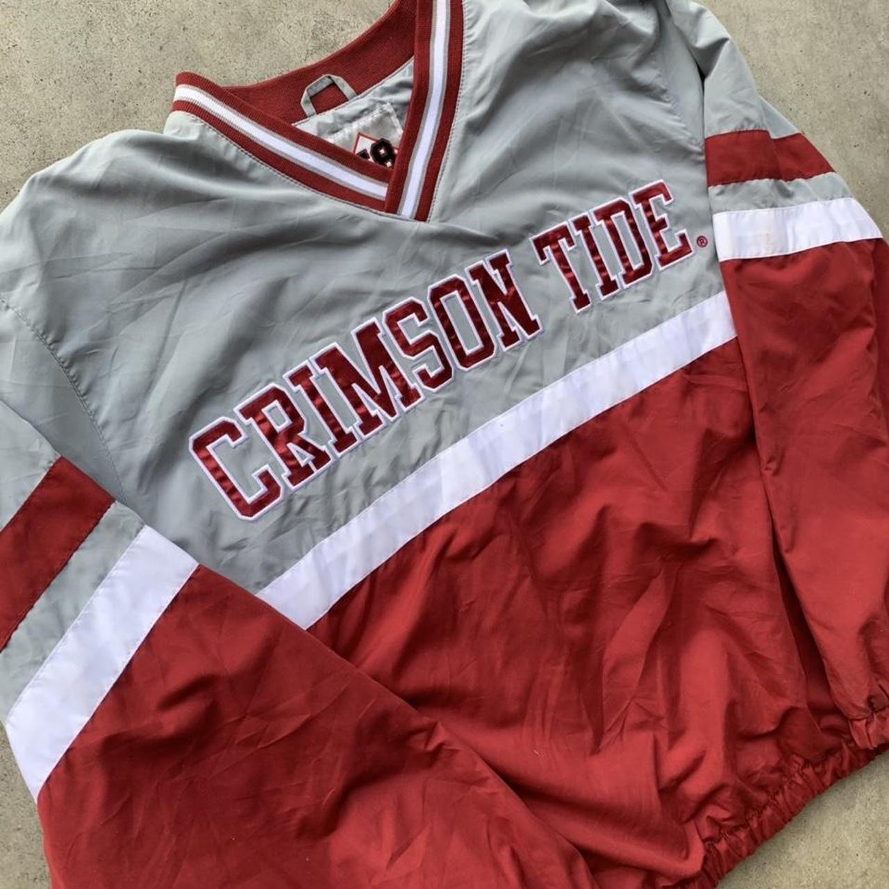 Vintage 58 sports Alabama crimson tide pullover... - Depop