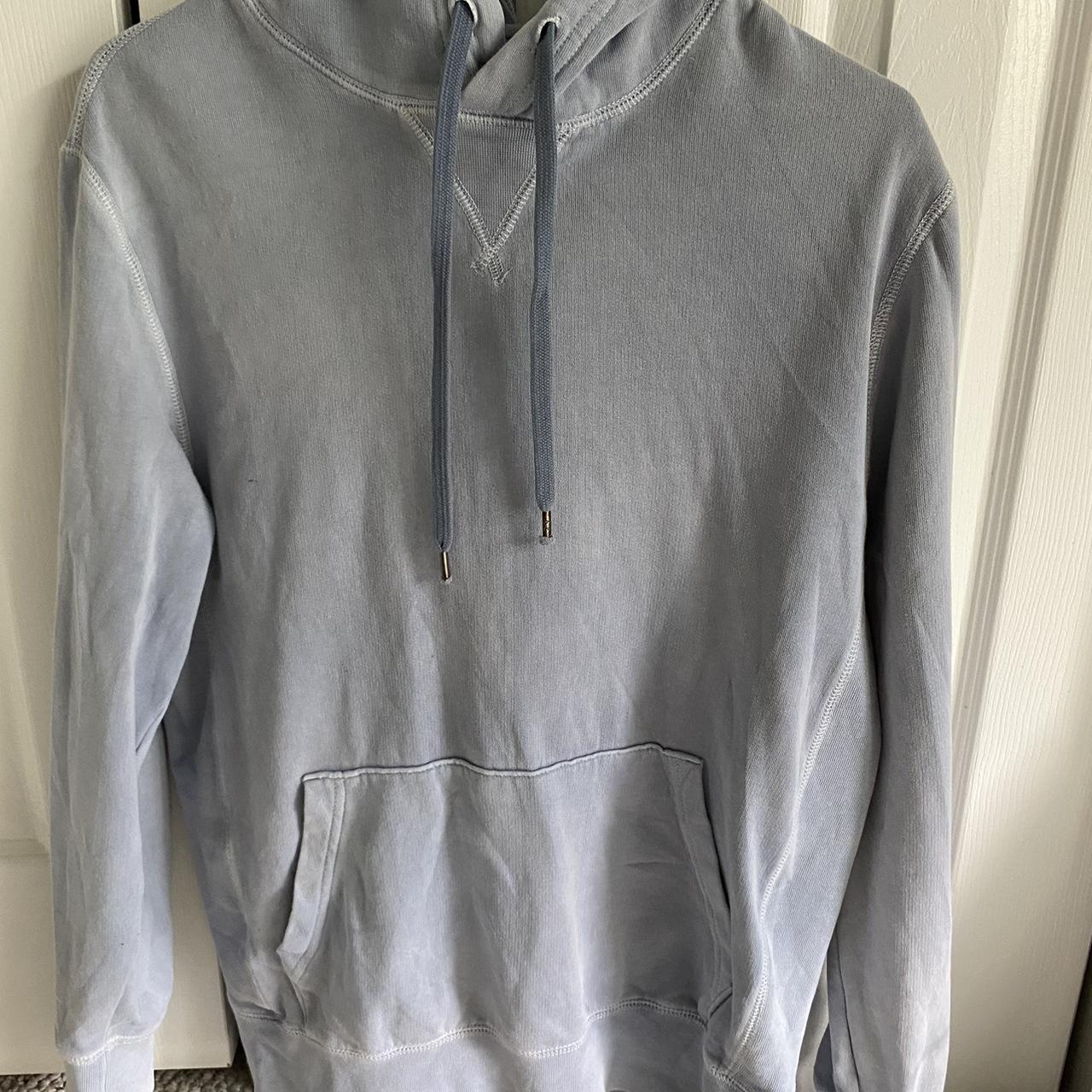 American Eagle Outfitters Men's Blue Hoodie | Depop