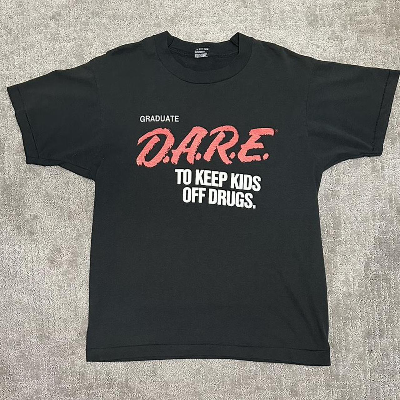 Vintage Early 90s D.A.R.E Single Stitch Fruit Of The... - Depop