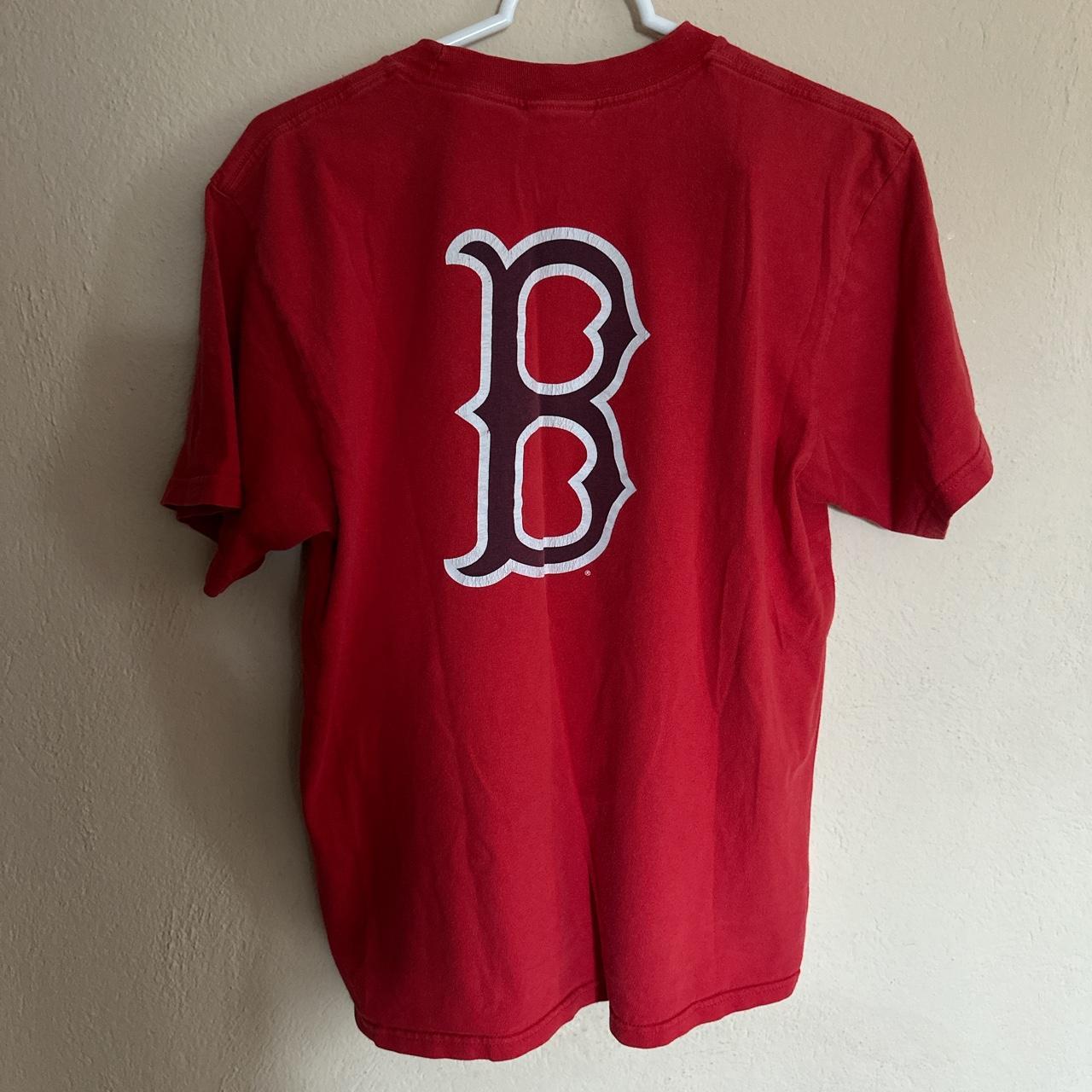 Vintage Nike Boston Red Sox tshirt. Vintage red - Depop