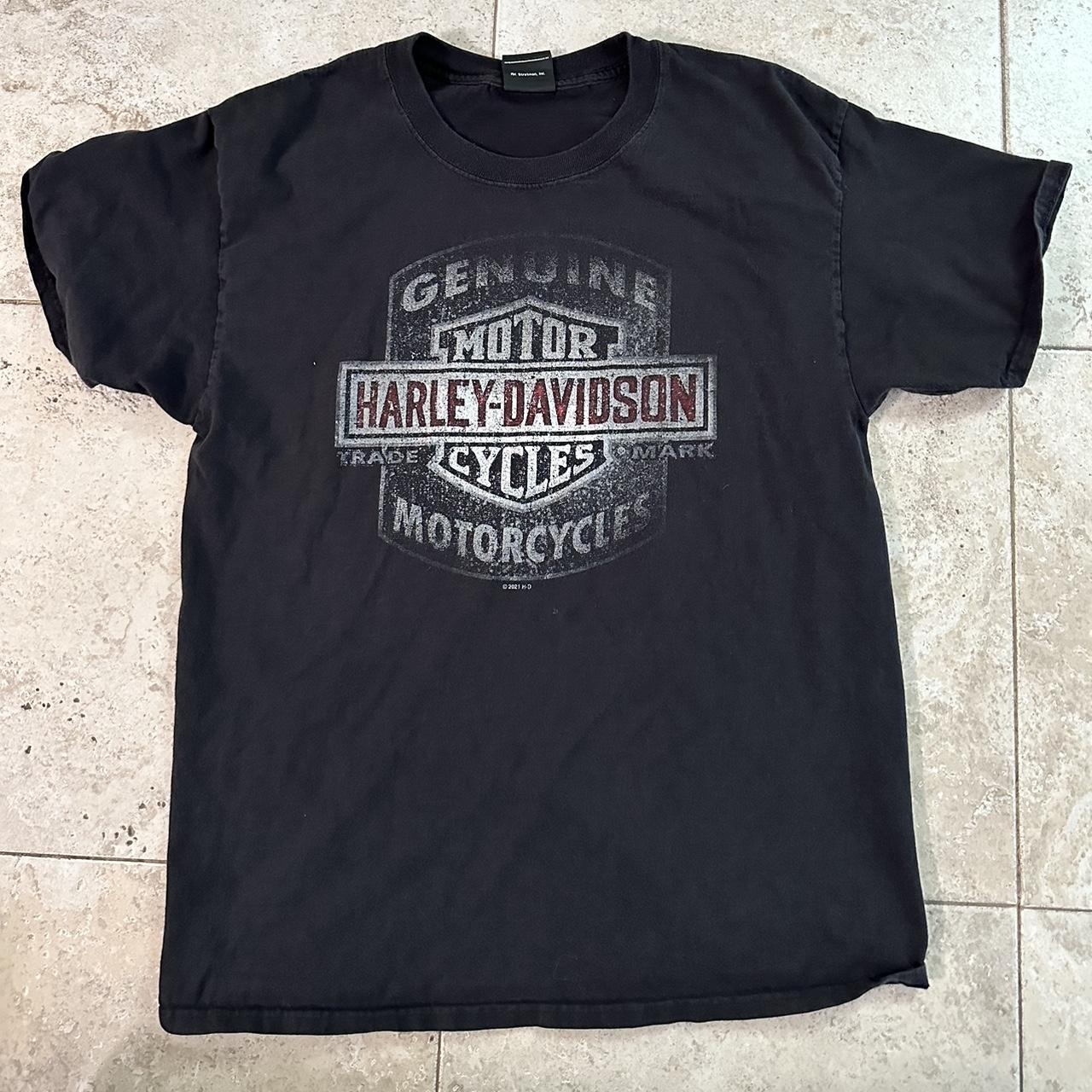 Harley Davidson Men's multi T-shirt | Depop