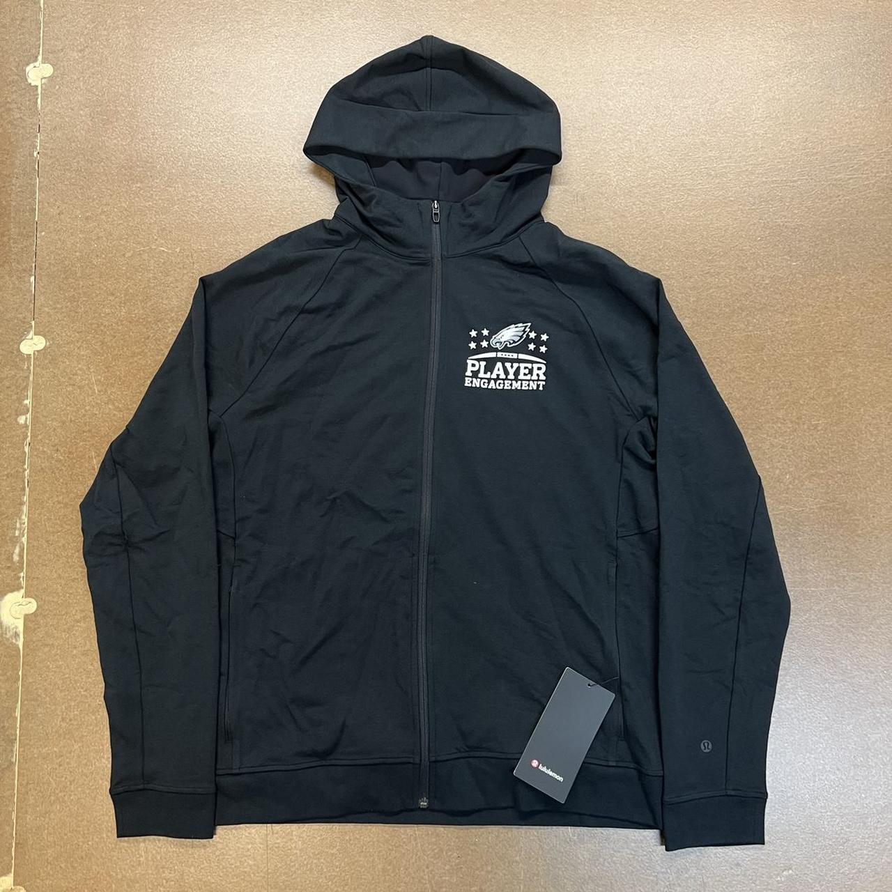 PHILADELPHIA EAGLES HOODIE HOODED SWEATSHIRT Large - Depop