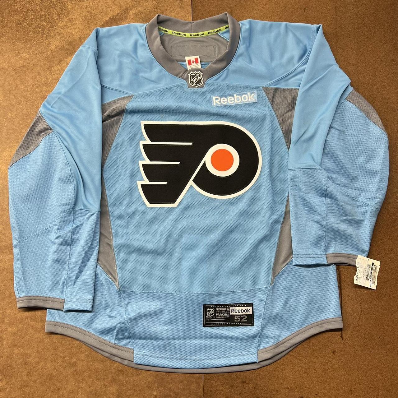 Philadelphia Flyers 2007-2017 Authentic Reebok Warmup/Practice Red Hockey  Jersey