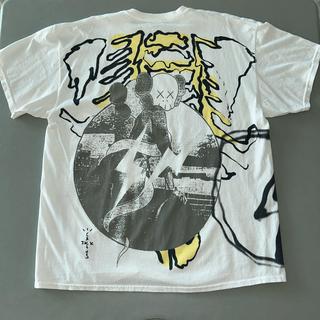 Travis Vegas限定　Tシャツ Travis Scott 'Road to Utopia' tee Vegas Pop-Up | Depop