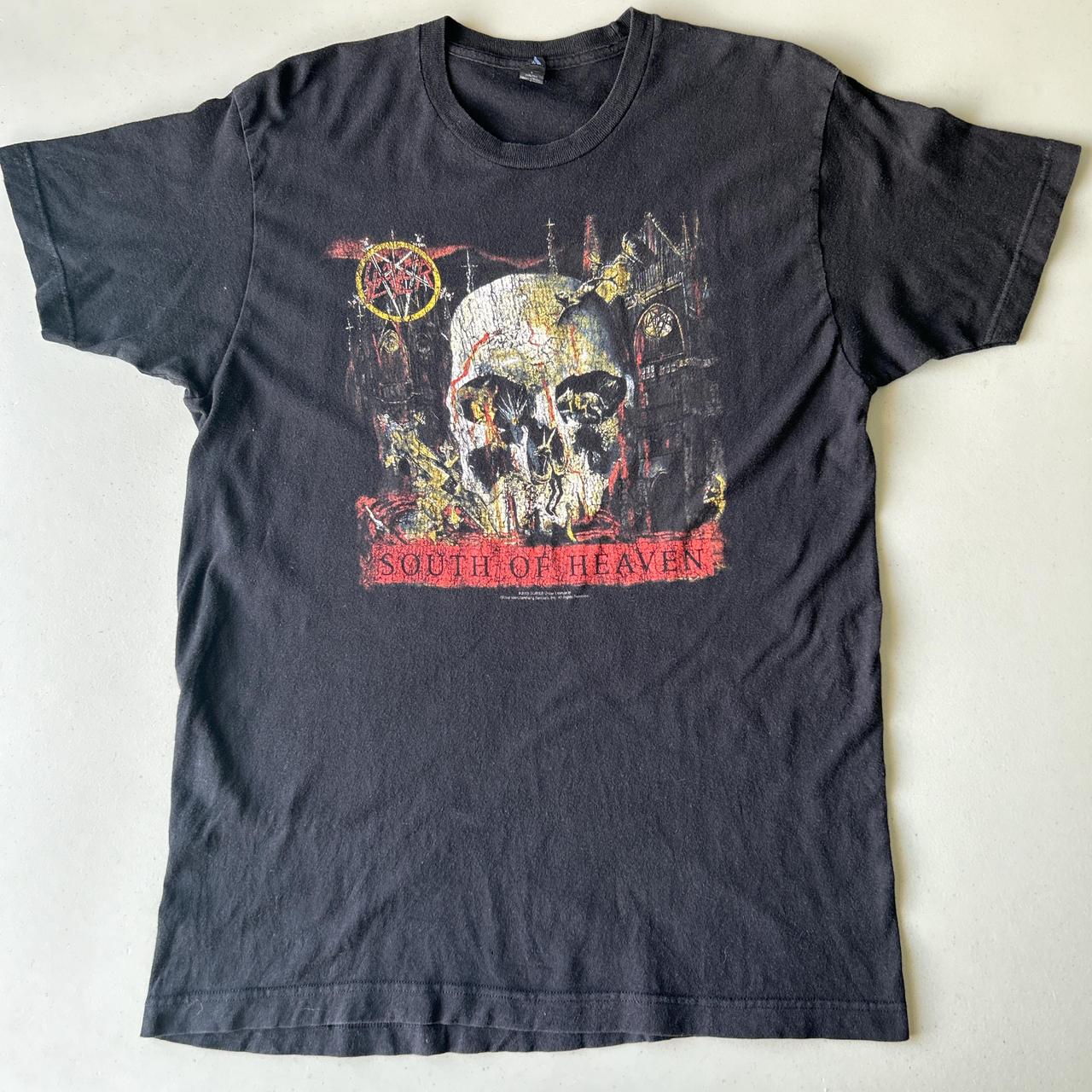 Slayer “South of Heaven” Tee Tultex Tear Away Tag / | Depop