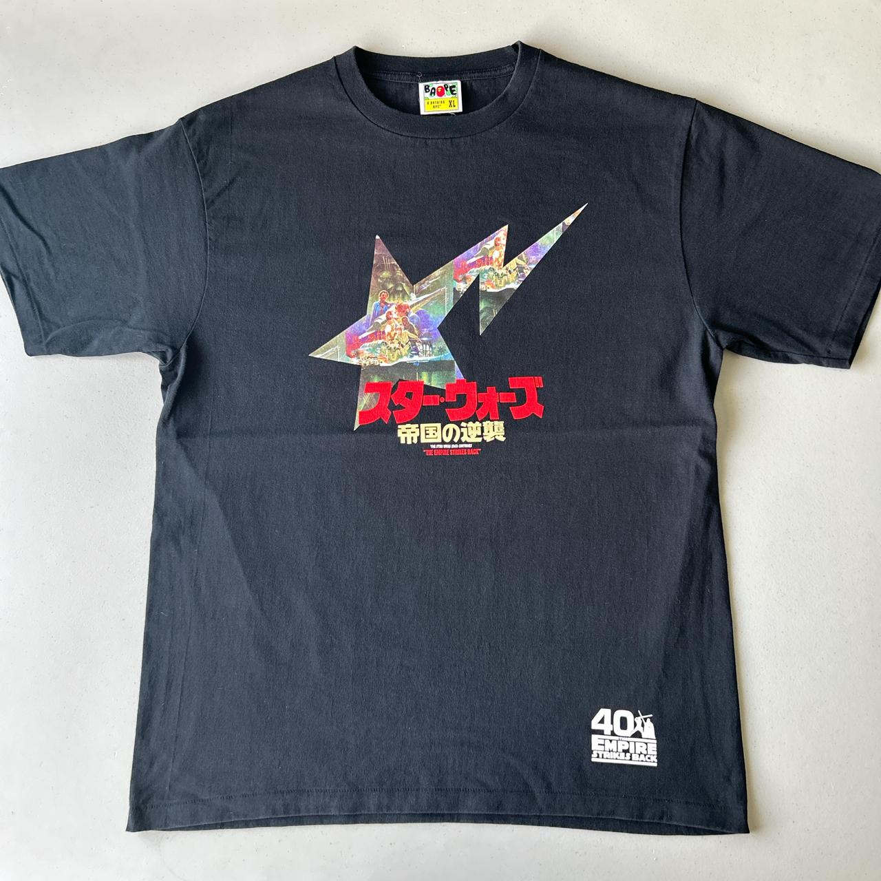 bape× starwars コラボTシャツ BAPE x Star Wars A New Hope Tee Black Men's - US