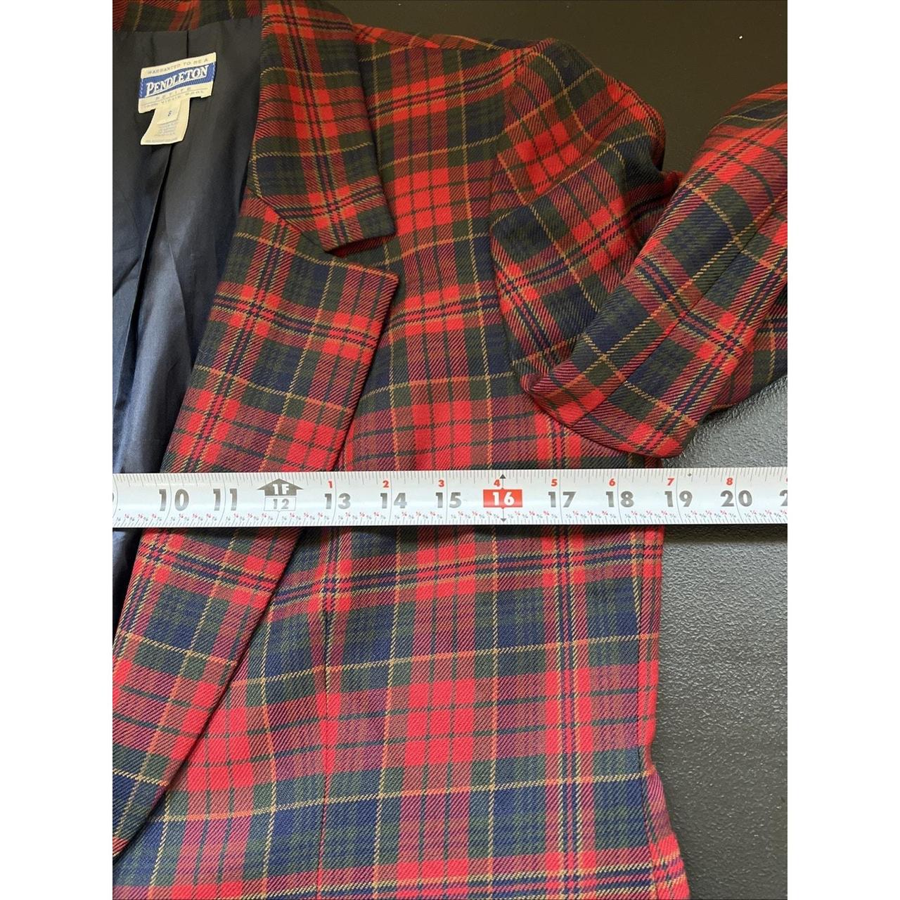 Pendleton Women's Jacket - Red/Green - 8 – Pendle… - image 3