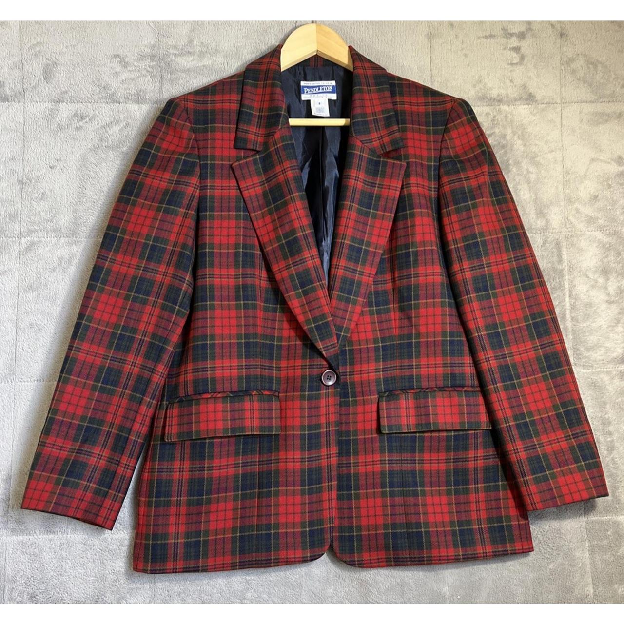 Pendleton Women's Jacket - Red/Green - 8 – Pendle… - image 1