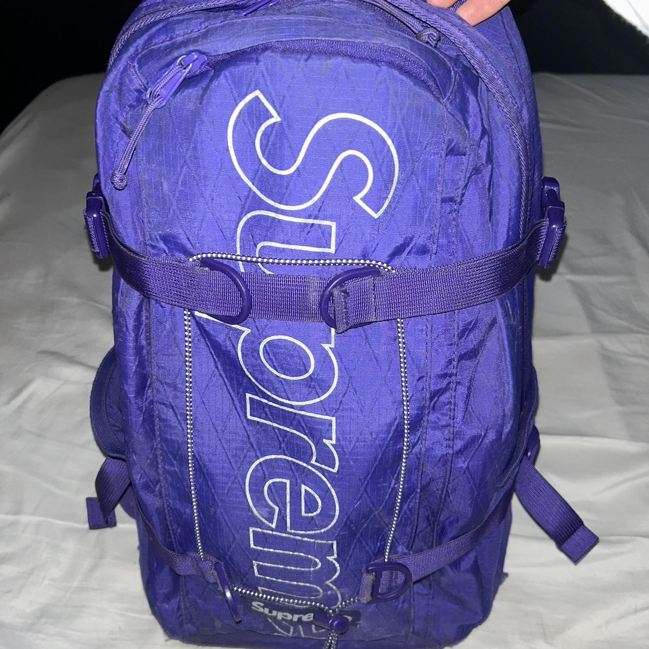 Supreme Men's Purple Bag Depop