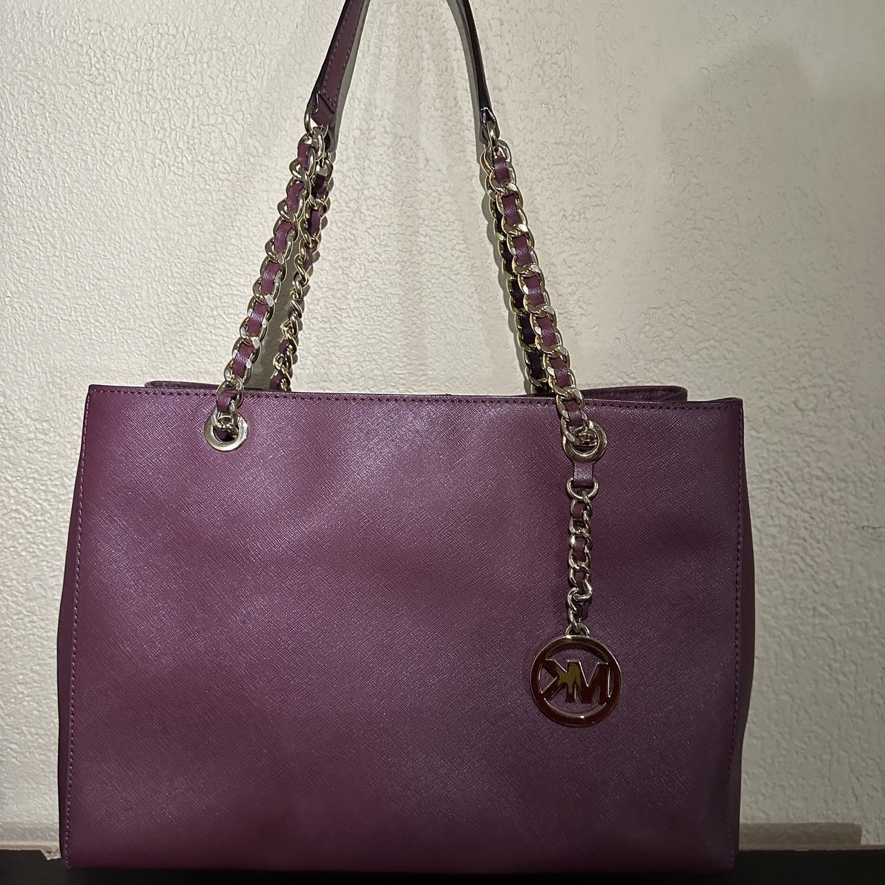 Michael Kors Soho Quilted Leather Large Shoulder Crossbody Bag -lavender/ purple - Michael Kors bag - 194900555378 | Fash Brands