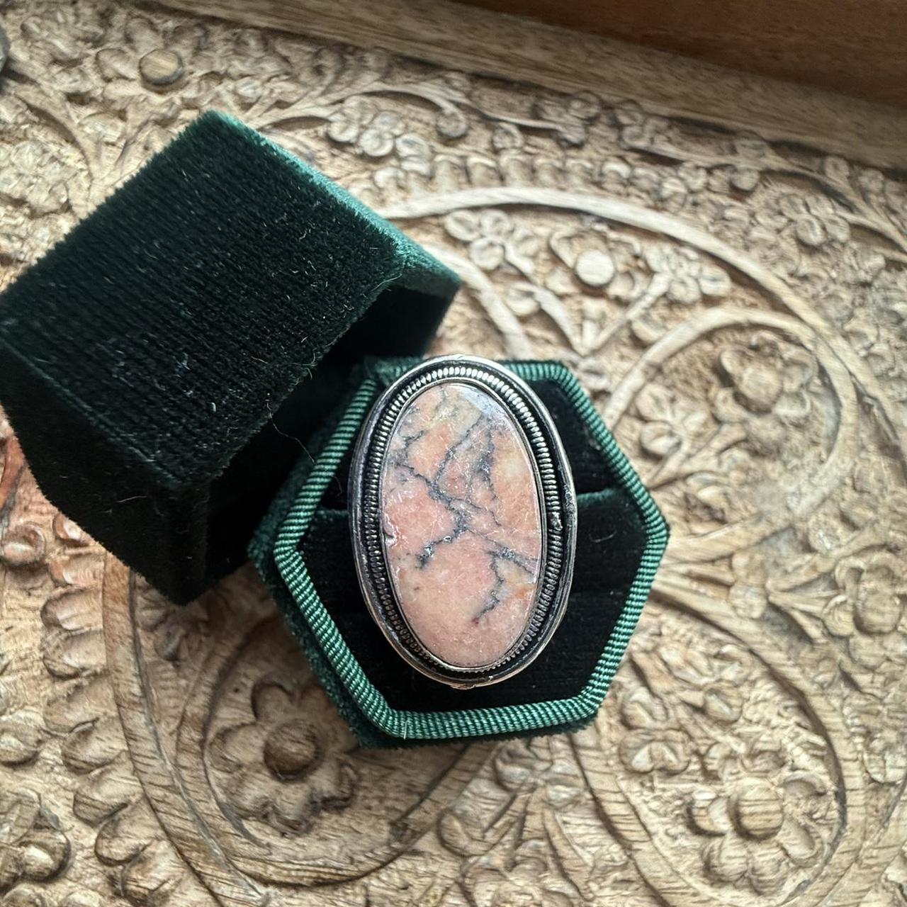 Source Unknown Women's Ring - Silver/Multi – Beau… - image 1