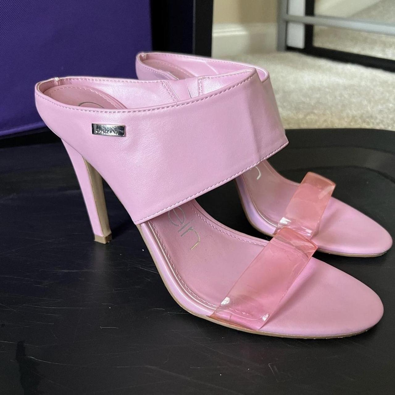 Calvin klein pink outlet heels