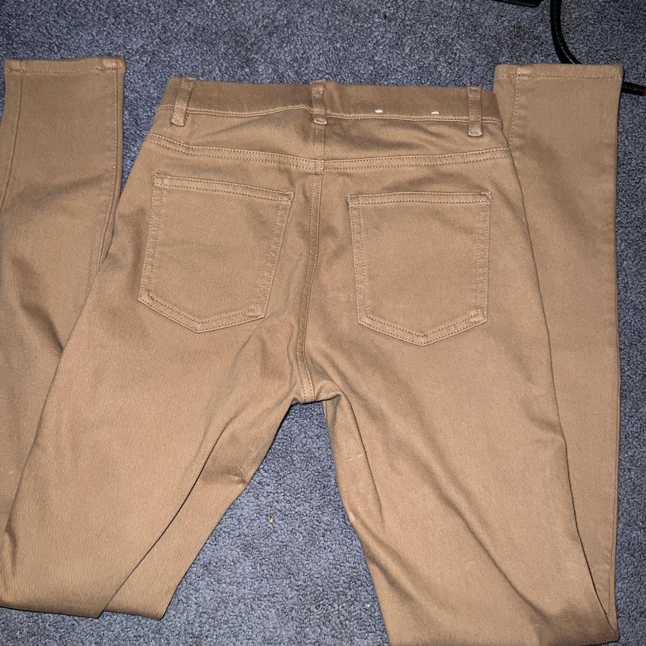 Uniqlo HeatTech Pants Brown, warm, elastic - Depop