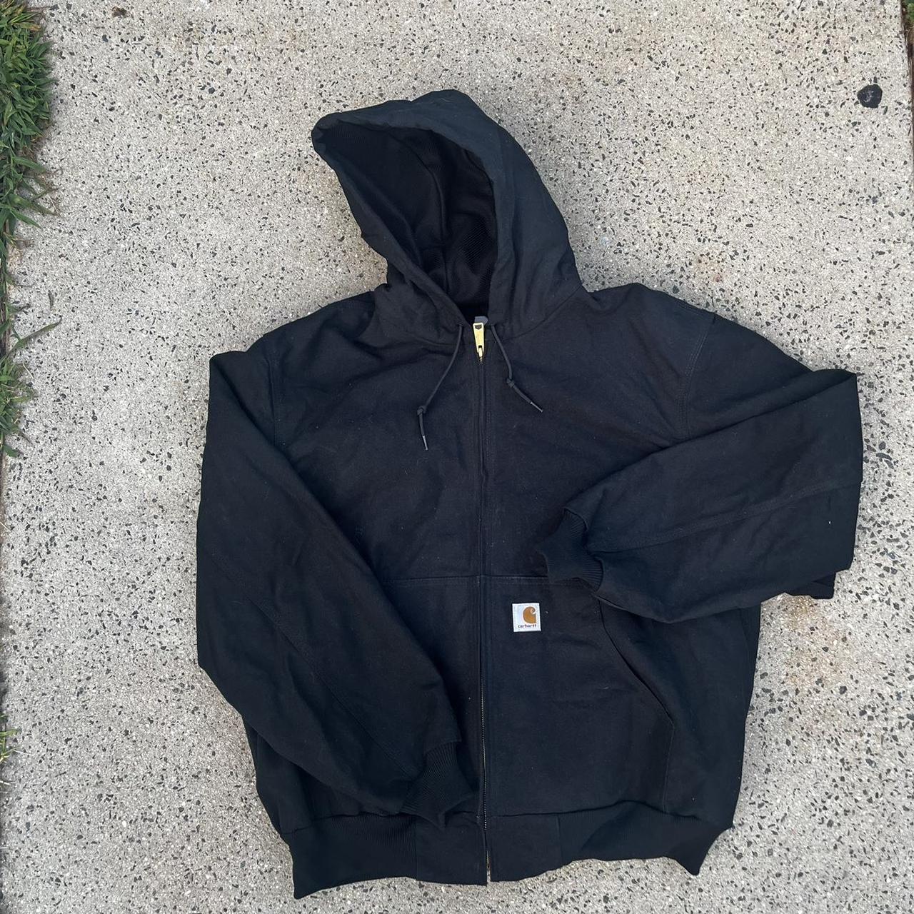 Carhartt Hooded Work Jacket - Size XL Super Dope... - Depop