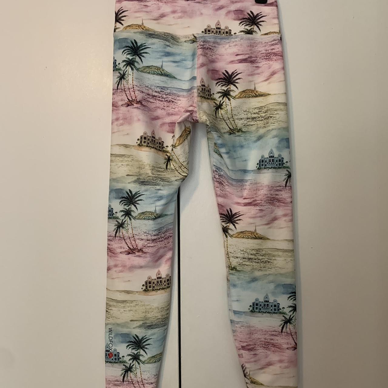 Wildfox High Waisted Hotel Hollywood Print legging * - Depop