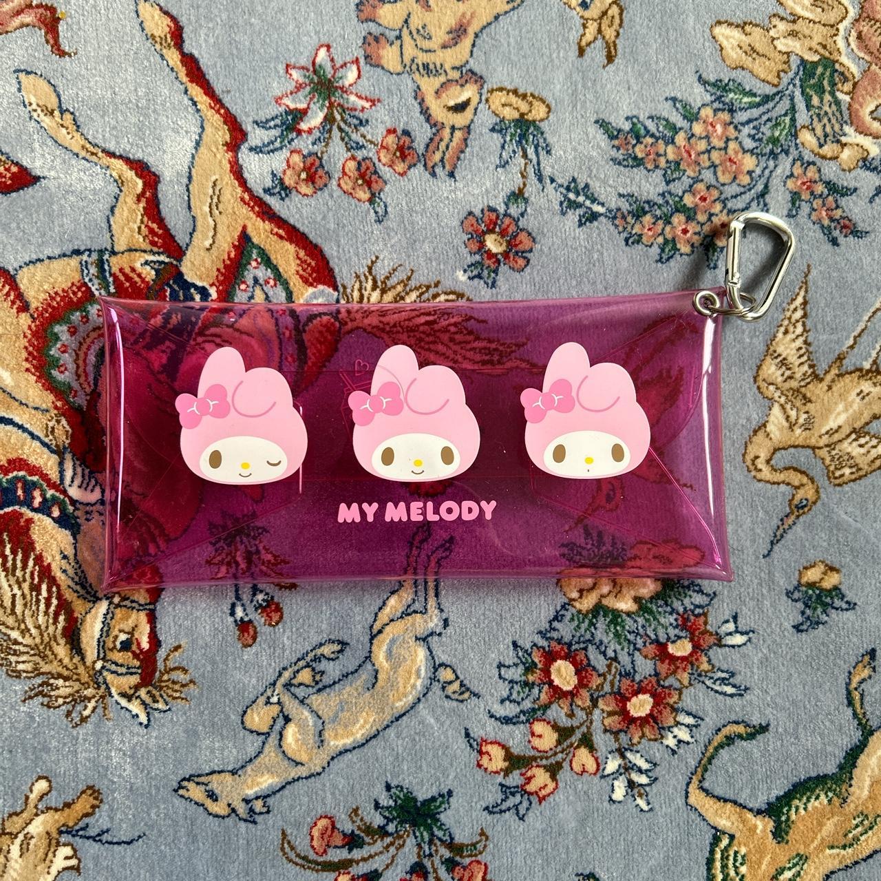 Sanrio My Melody glasses case!! New, barely used,... - Depop
