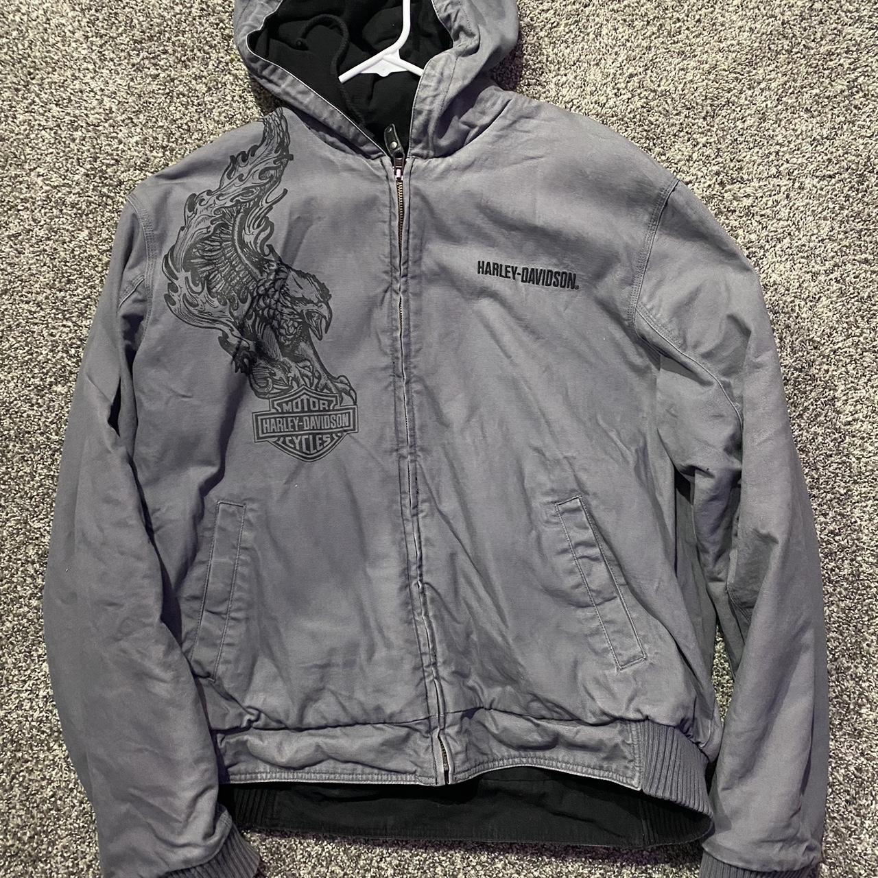 Harley davidson reversible jacket sale