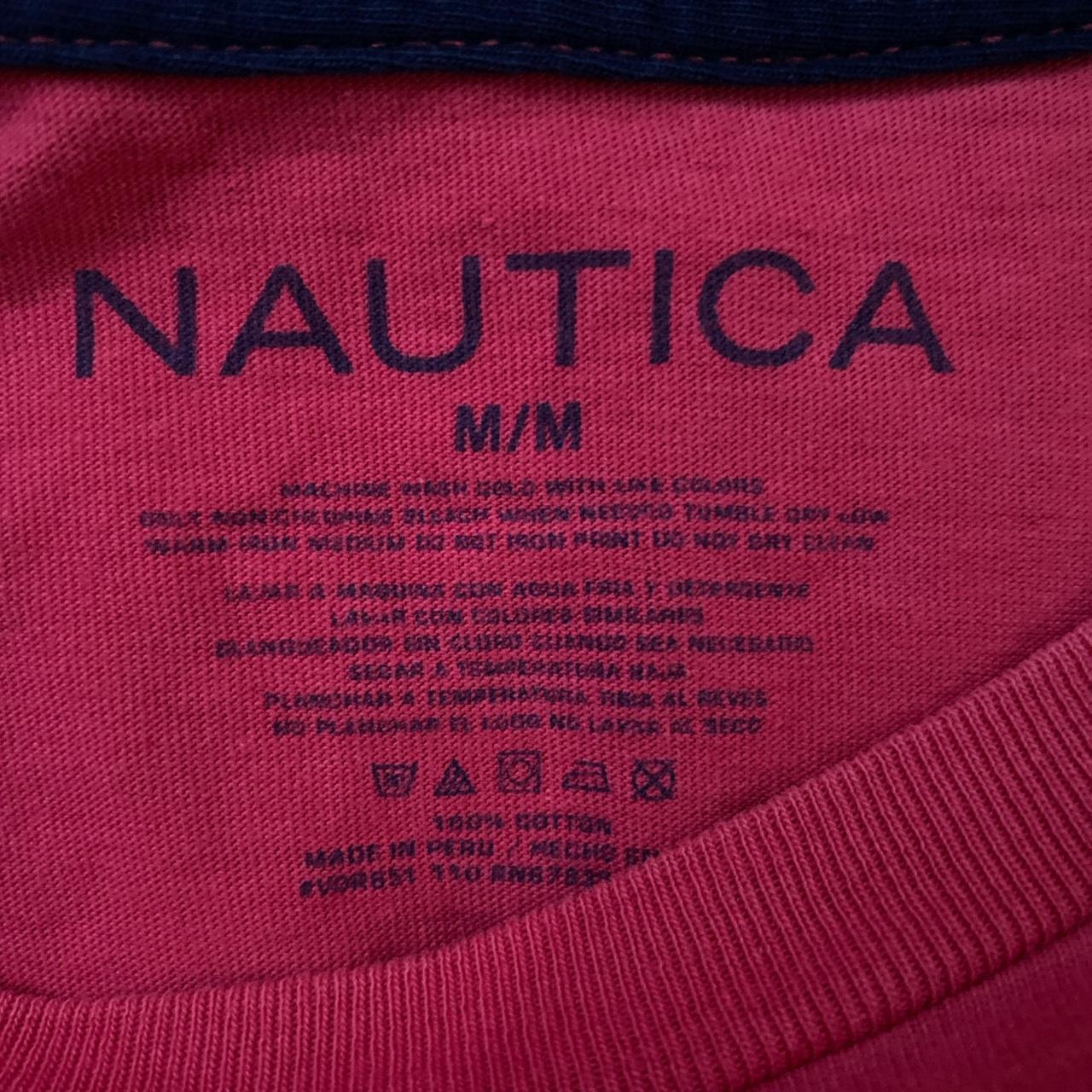 Barley worn Nautica shirt medium fit - Depop