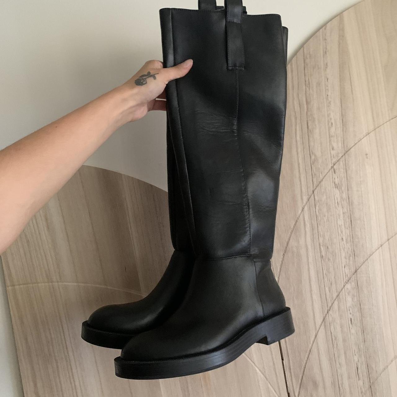 zara hiker boots
