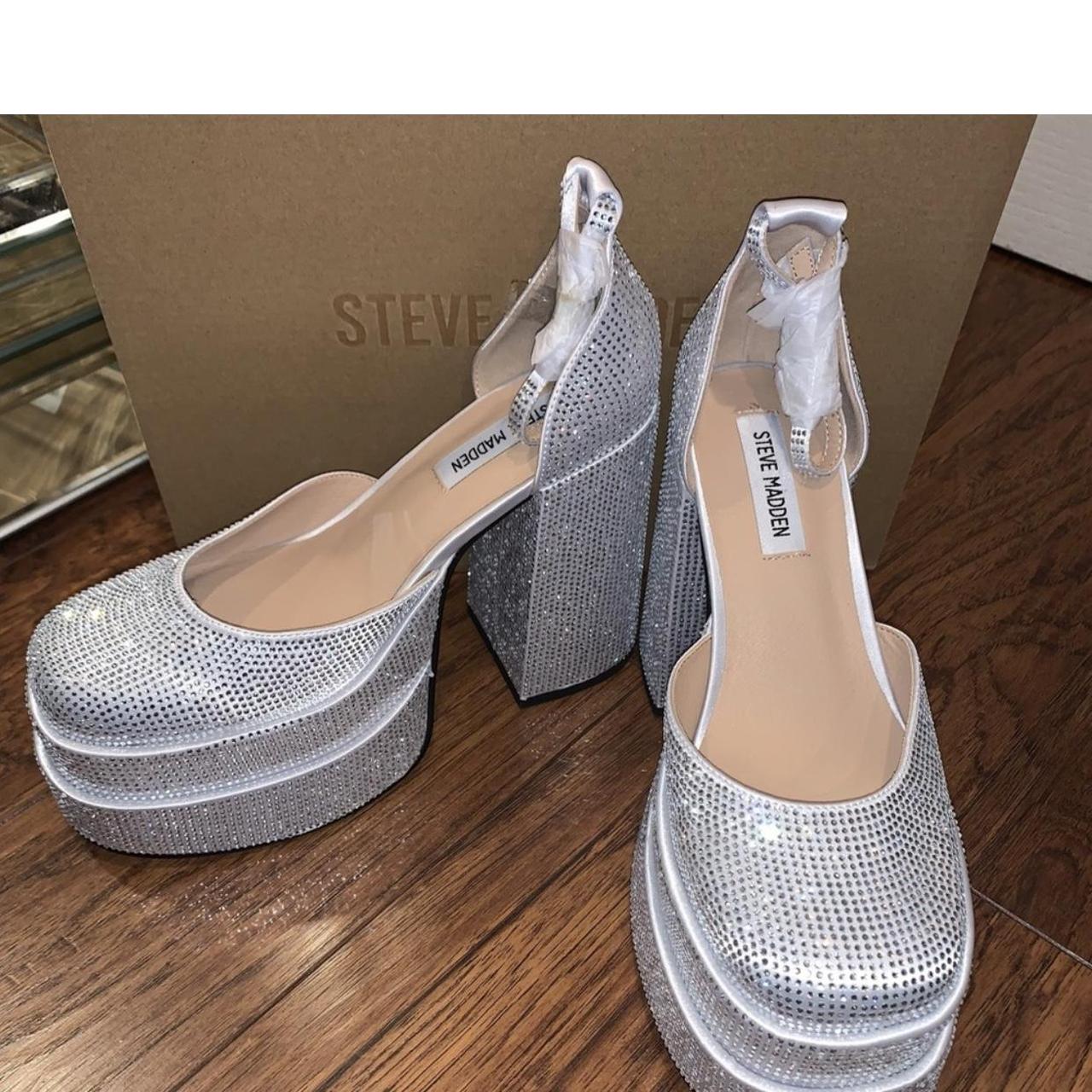 tara rhinestone steve madden