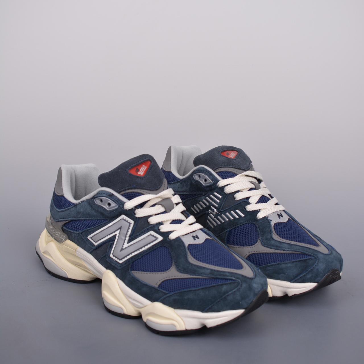 New Balance 9060 Navy White Size Men's US 9=Women's | Depop
