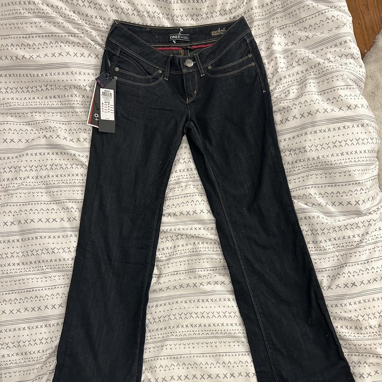 Y2K Low- waisted jeans bootcut Size 26/34 ORIGINAL... - Depop