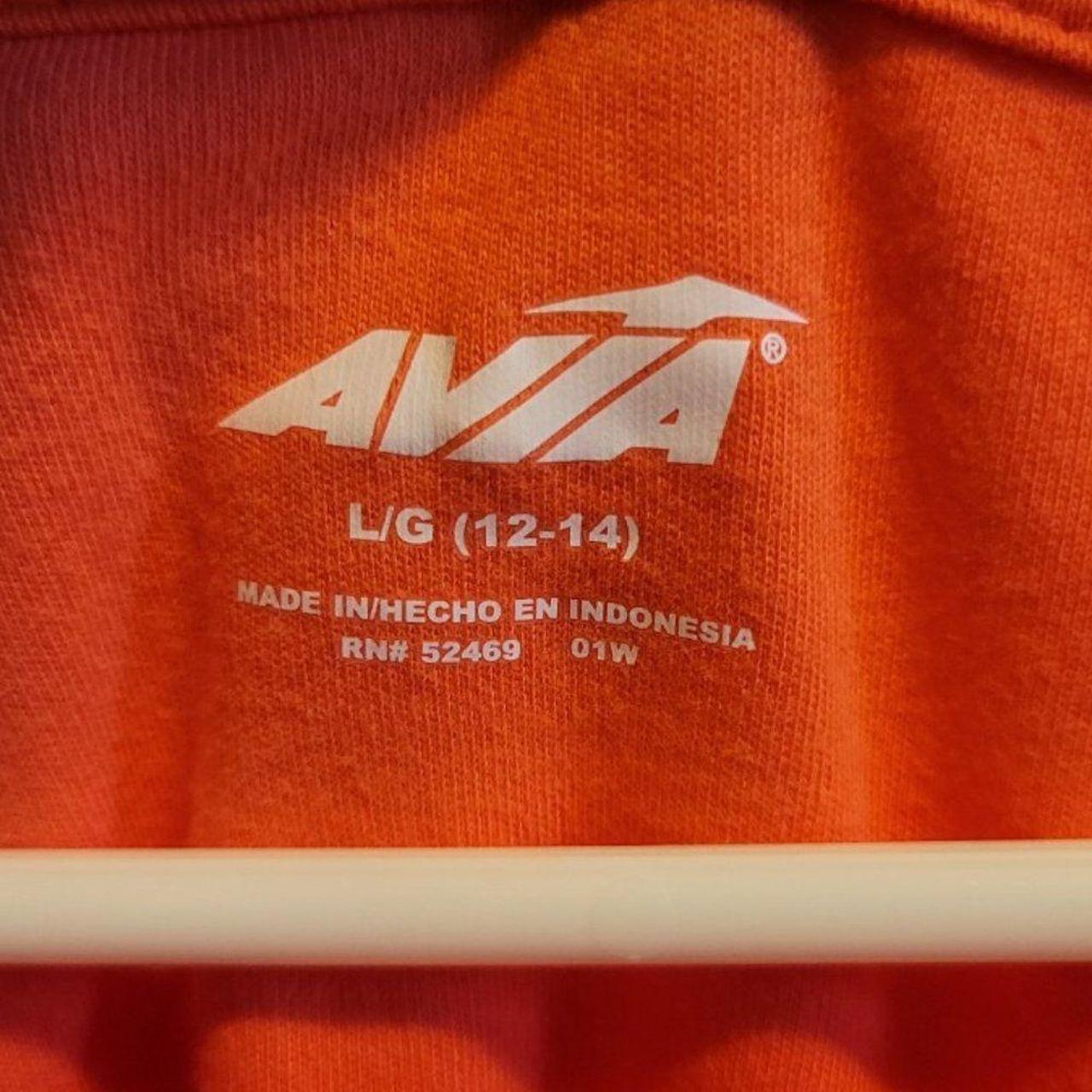 Avia Size Large Athletic Top Orange Women NWT, Brand