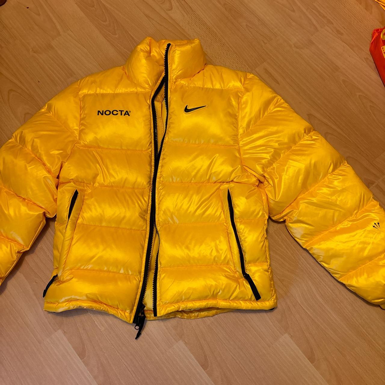 Nike nocta jacket yellow hot sale