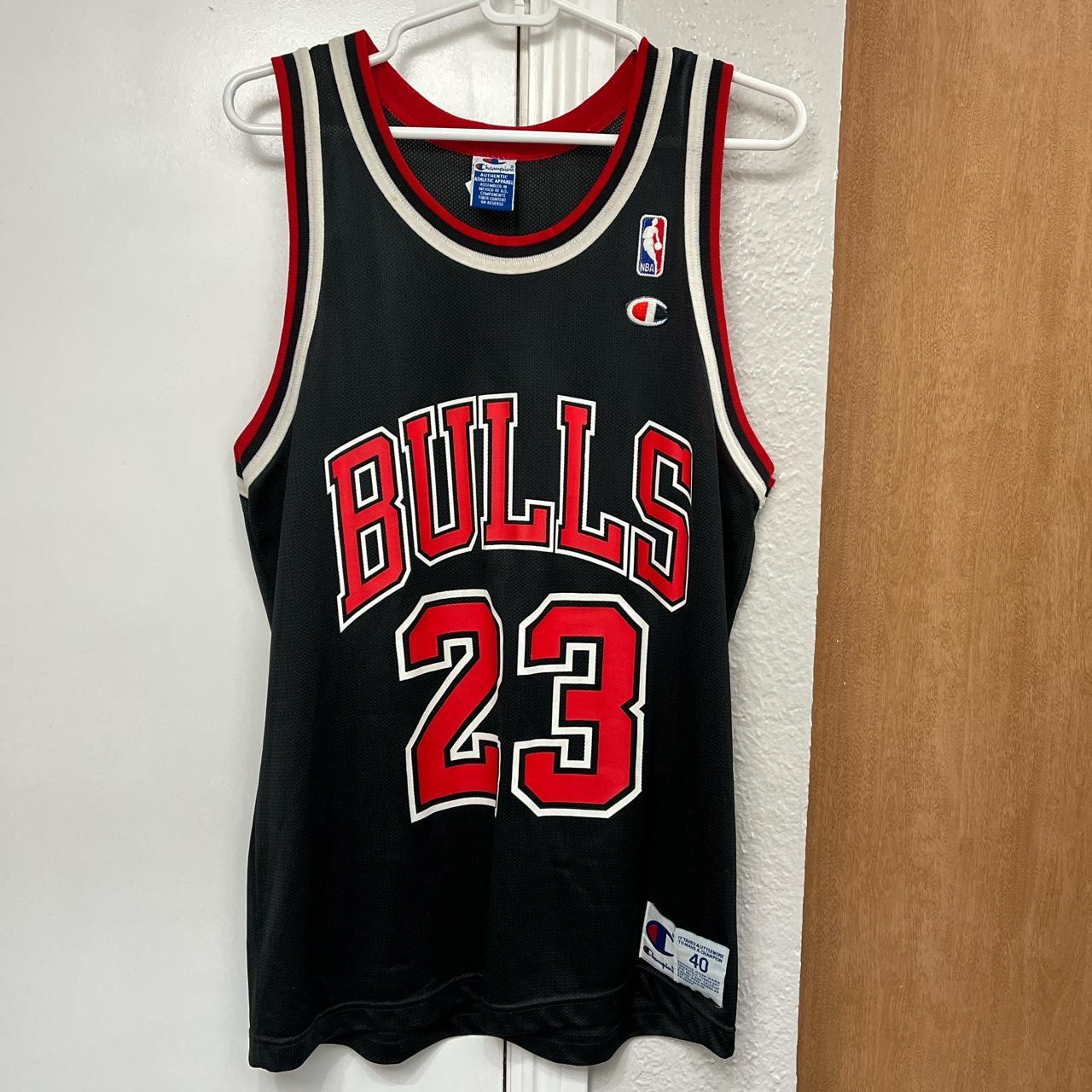 Vintage y2k Chicago Bulls Pinstripe Jersey Micheal - Depop