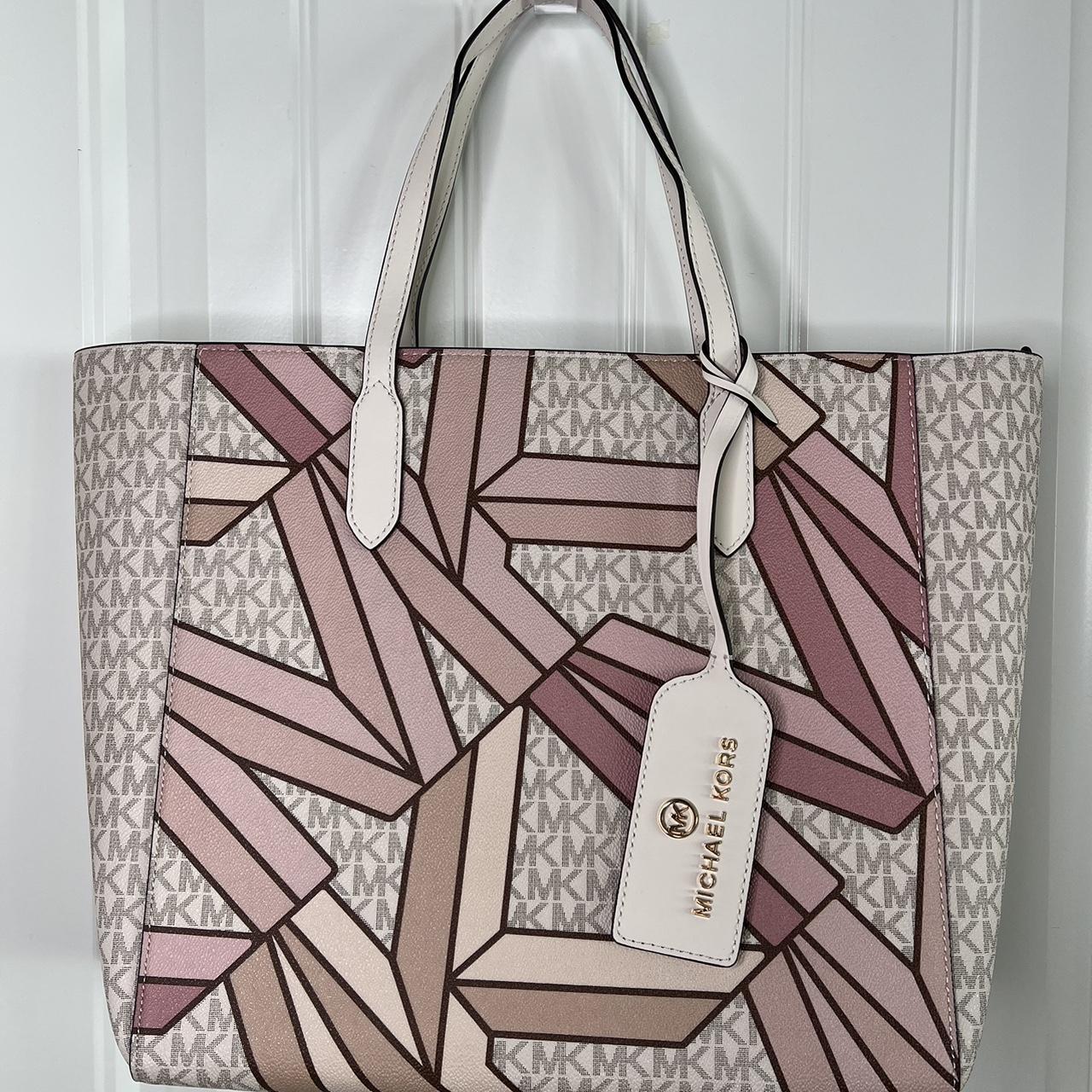 Michael kors bag pink best sale and cream