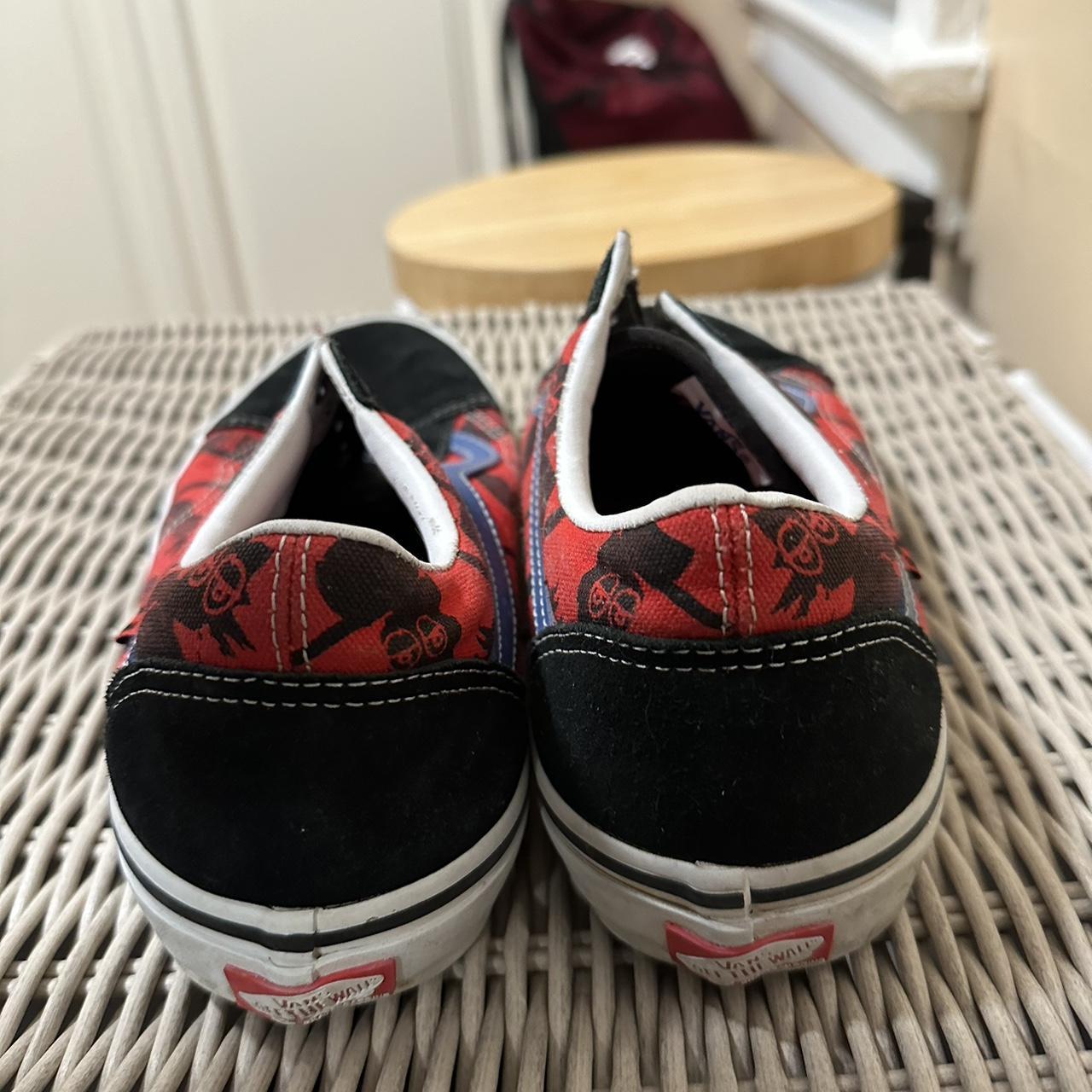 rare vans old skool x krooked skate shoes Depop