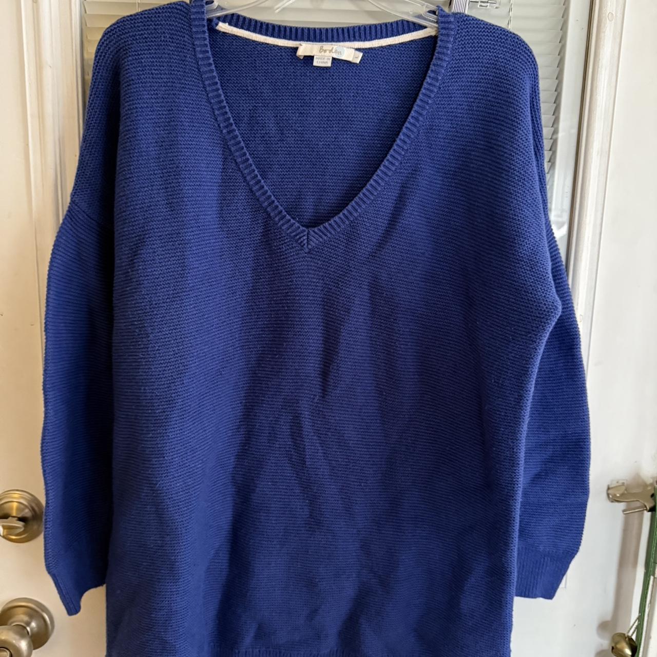 Boden Women's Sweater - Blue/Navy - L – Biden Blu… - image 1