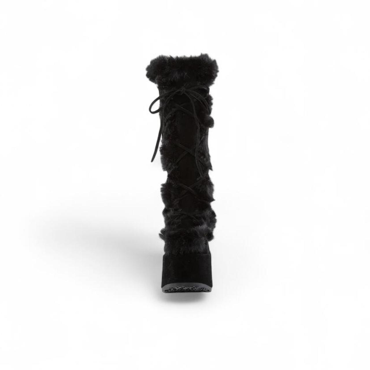 Demonia Women's Platform Boots - Black - US 10 – … - image 2