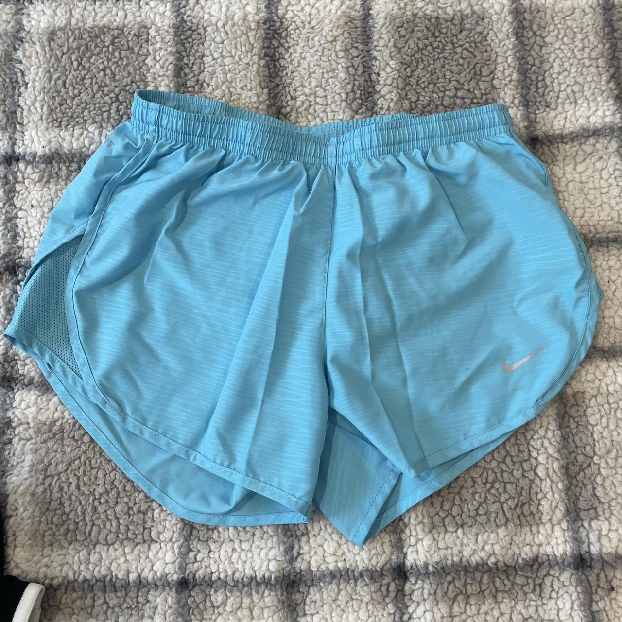 Blue Nike running shorts ! #nike #runningshorts #y2k - Depop