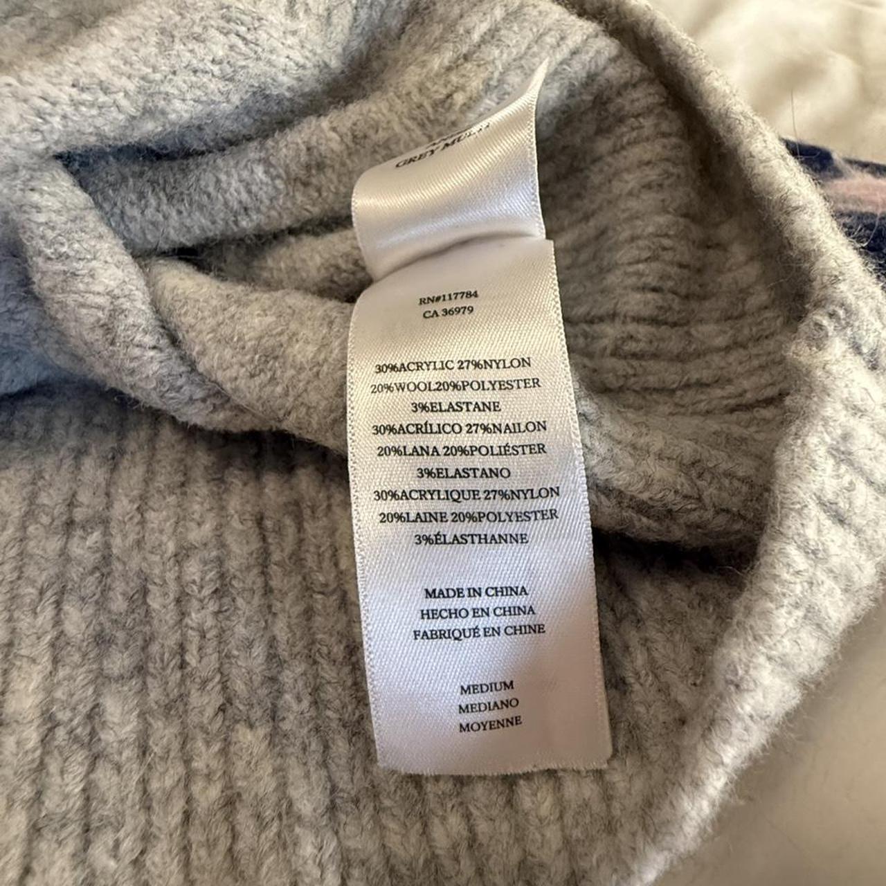 Rails Women's Sweater - Grey - M – Rails grey and… - image 5