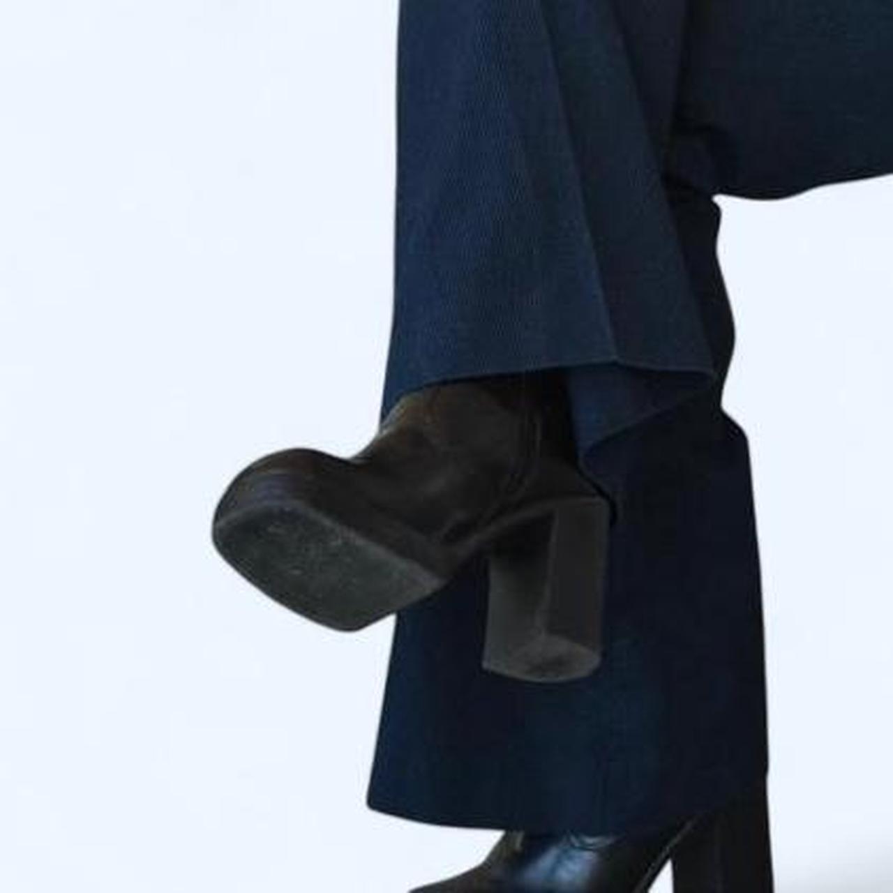 Skechers Women's Platform Boots - Black - US 6 – … - image 4