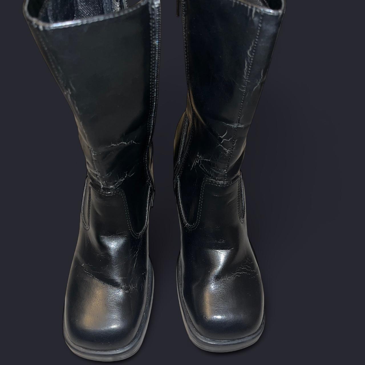 Skechers Women's Platform Boots - Black - US 6 – … - image 3