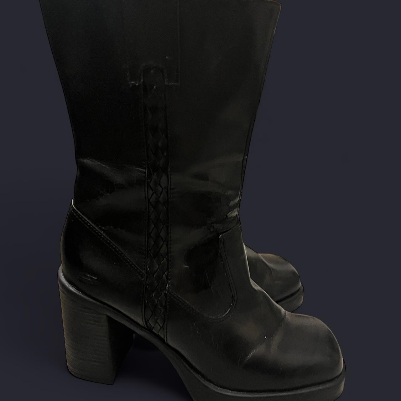 Skechers Women's Platform Boots - Black - US 6 – … - image 6