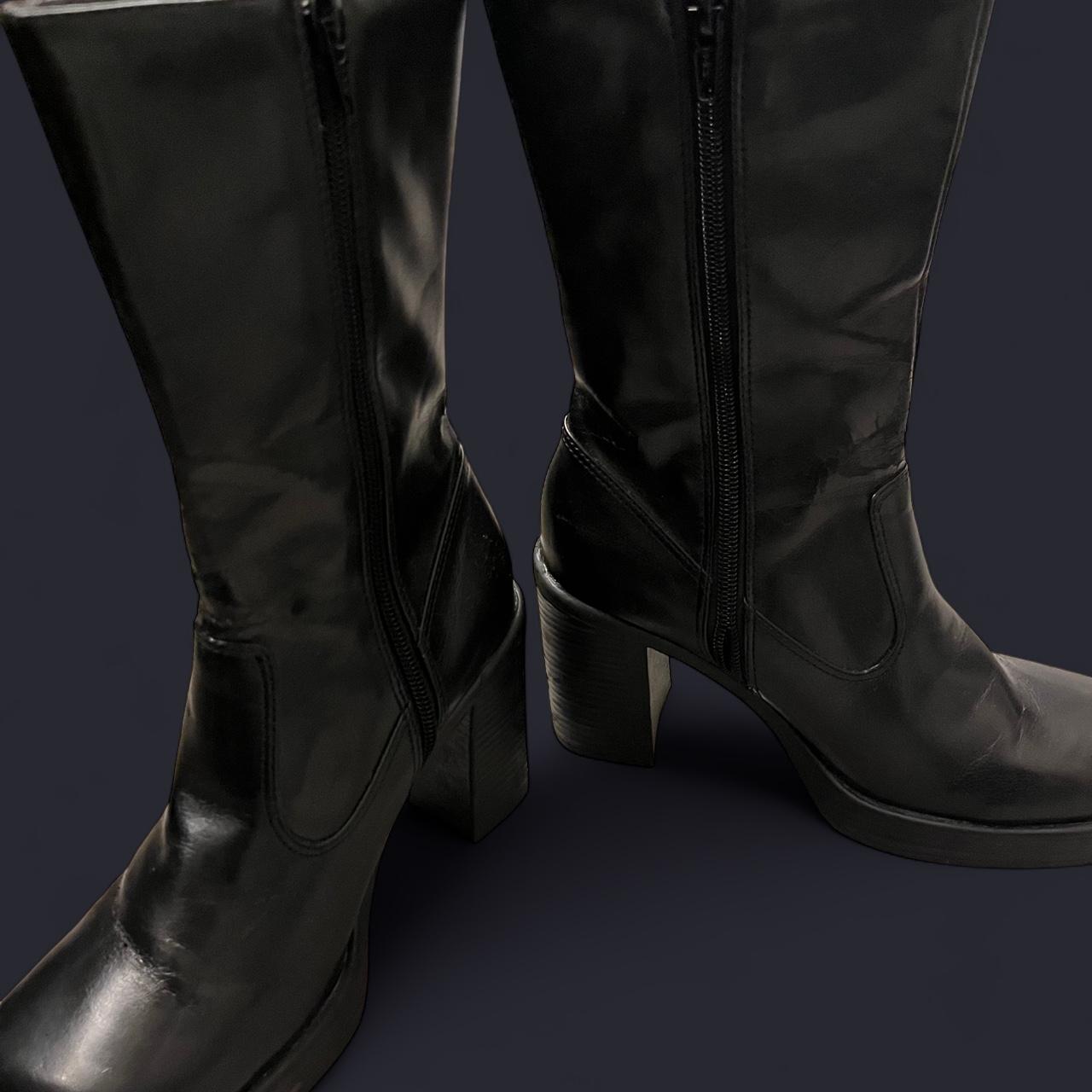 Skechers Women's Platform Boots - Black - US 6 – … - image 8