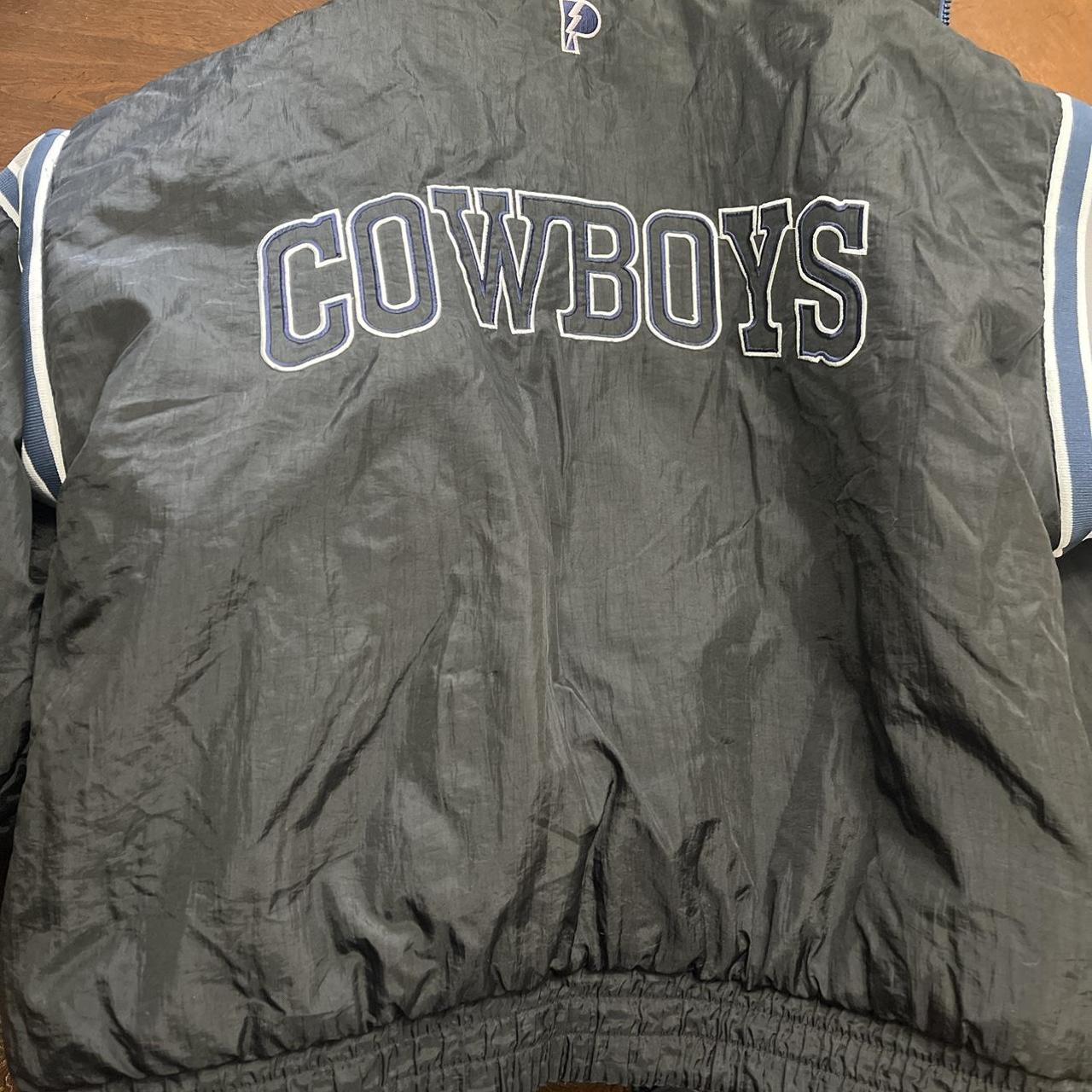 Vintage 90s reversible NFL Dallas Cowboys jacket - Depop