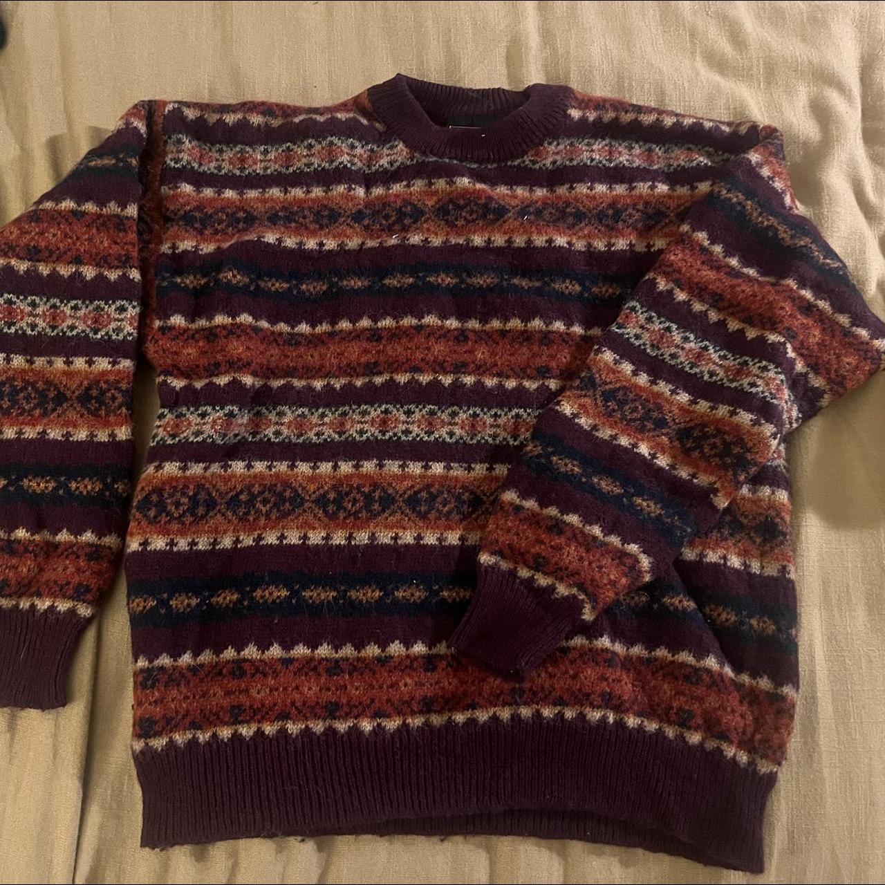 Vintage wool sweater! Perfect for winter. Thick and... - Depop