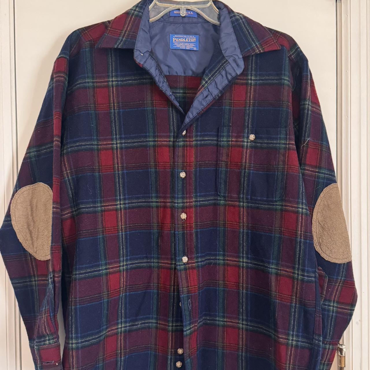 Pendleton Men's Shacket Jacket - Multi/Red - M – … - image 4