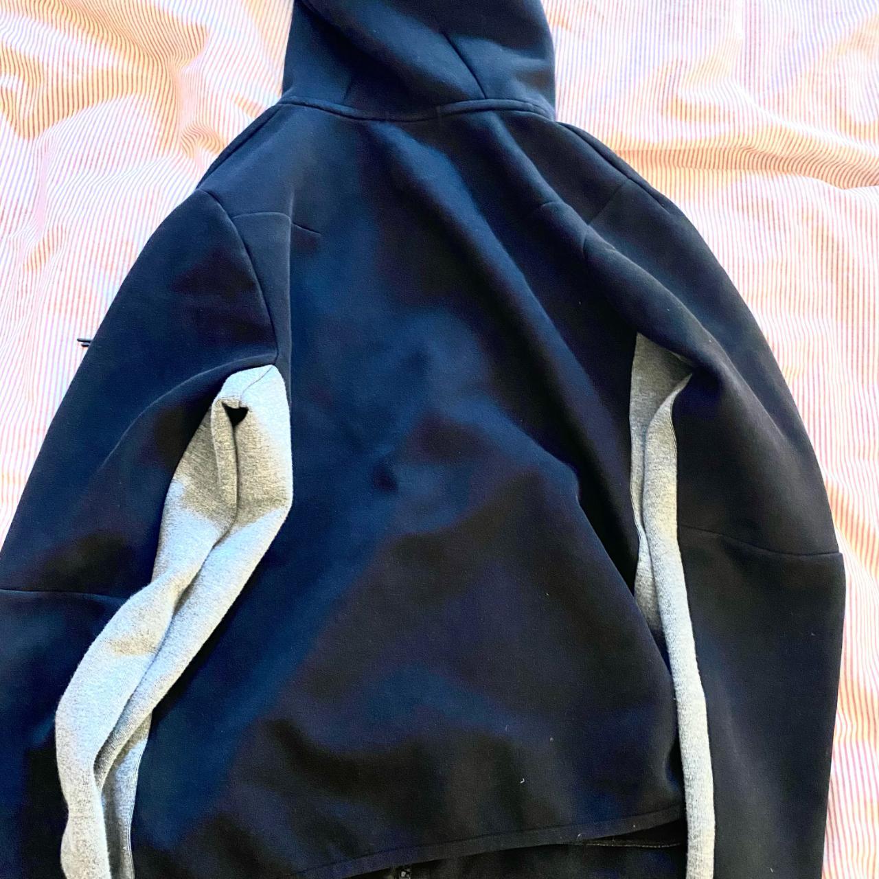 mens nike tech fleece black