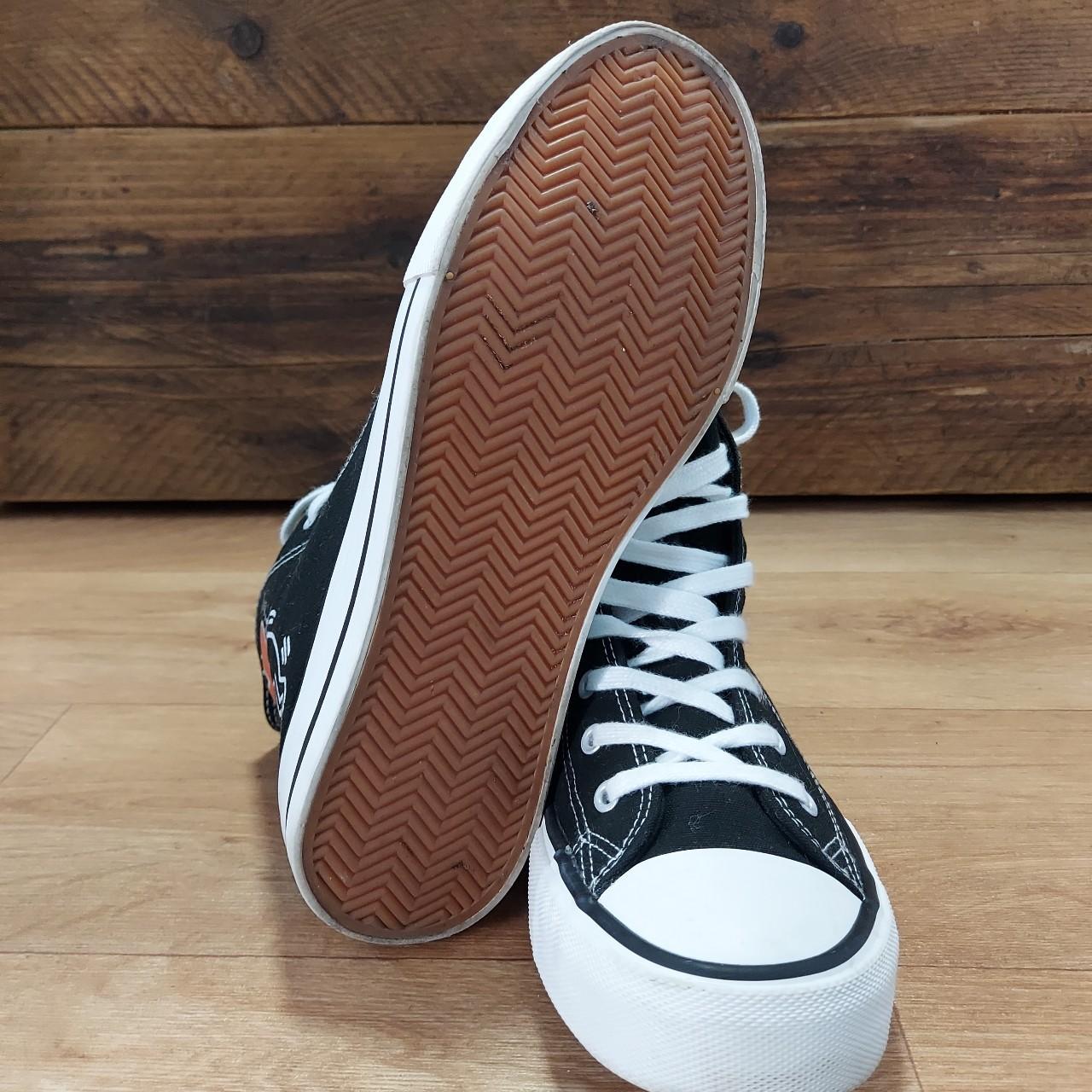 Kieth Haring high top canvas trainers Womens UK... Depop
